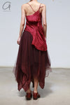Marc le bihan 2670 asymmetric top series French handmade MLB-2670-FRAMBOISE